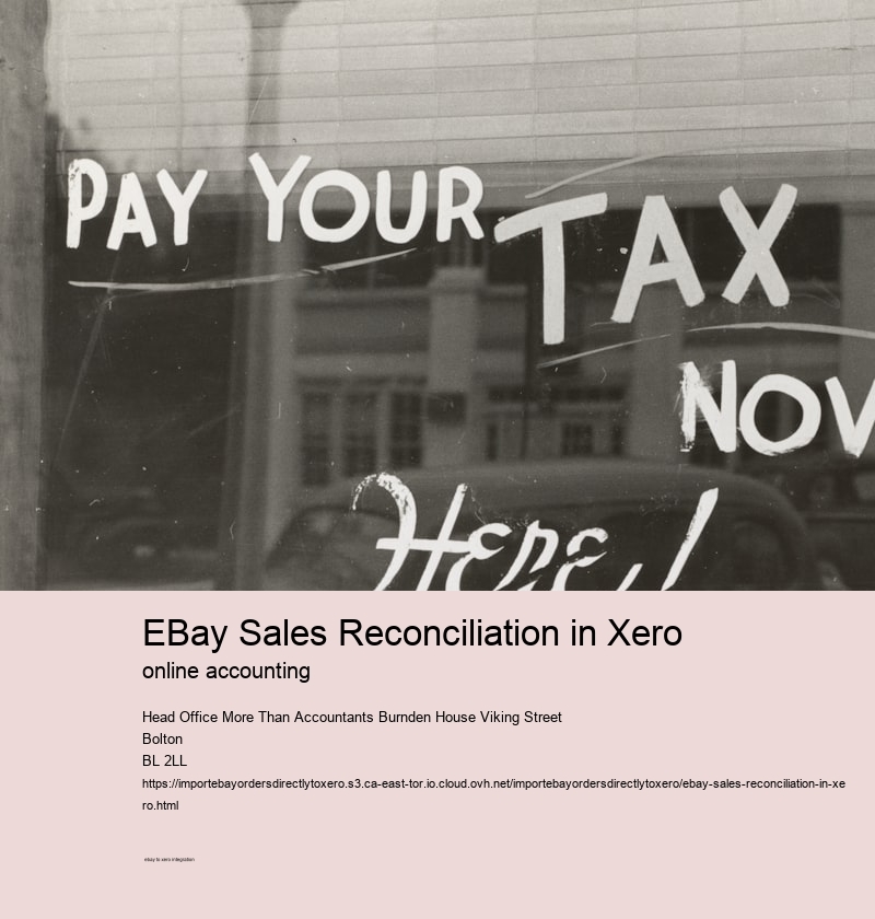 eBay Sales Reconciliation in Xero