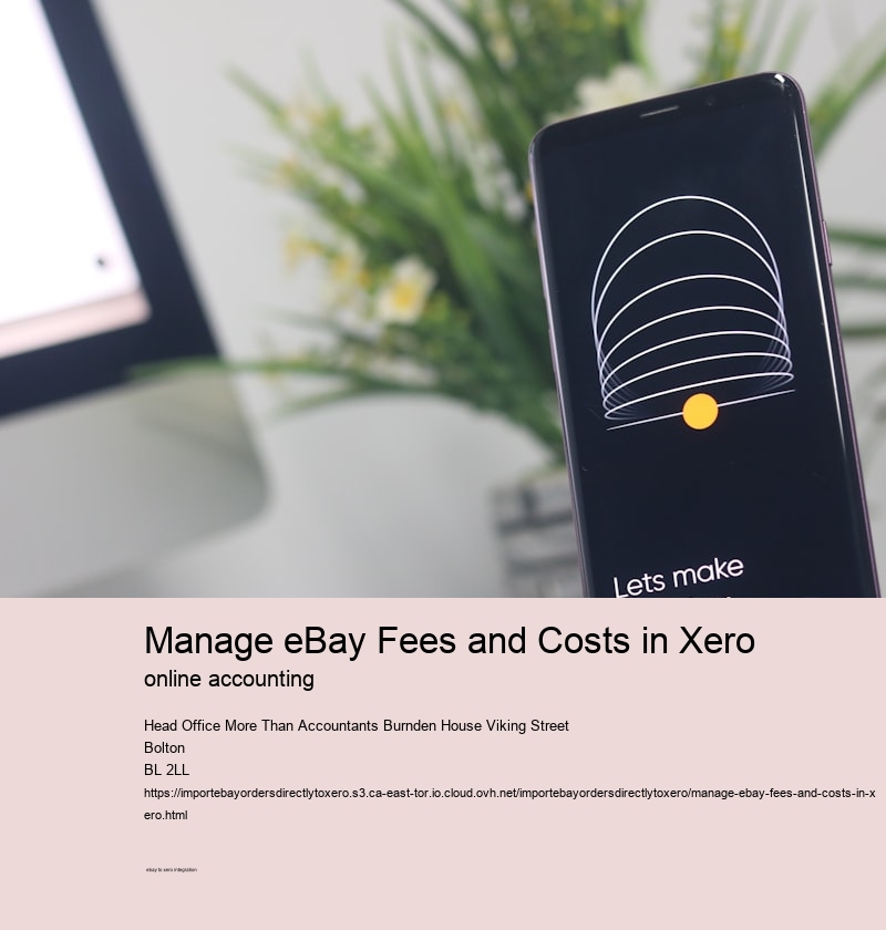 Manage eBay Fees and Costs in Xero